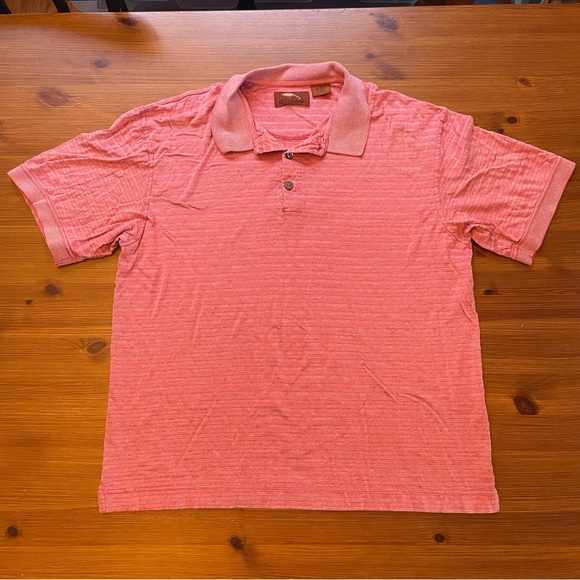 Bob Timberlake Red Stripe Polo - XL - Picture 1 of 8